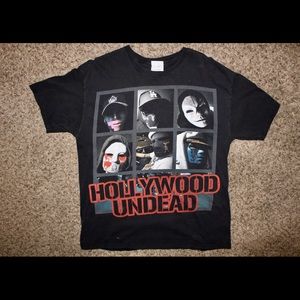 Hollywood undead band tee